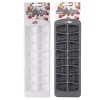 Conservation|* 3 Bacs A Glacons Plastique Gris Blanc