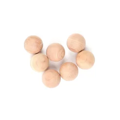 Bazar Malin|* 24 Billes Bois Cedre