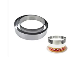 Pâtisserie|* 3 Cercles A Pâtisserie 20 24 26Cm Inox