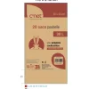 Menage|* 20 Sacs Poubelle 30L Avec Poignees