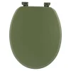 Abattants Wc|* Abattant Wc 18 Pouces Attaches Plastiques Kaki Mat