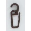 maxibazar Agrafe Plastique X 10 D20 Marron- Vitrages