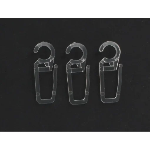 maxibazar Agrafe Plastique X 10 D28 Transparent- Vitrages