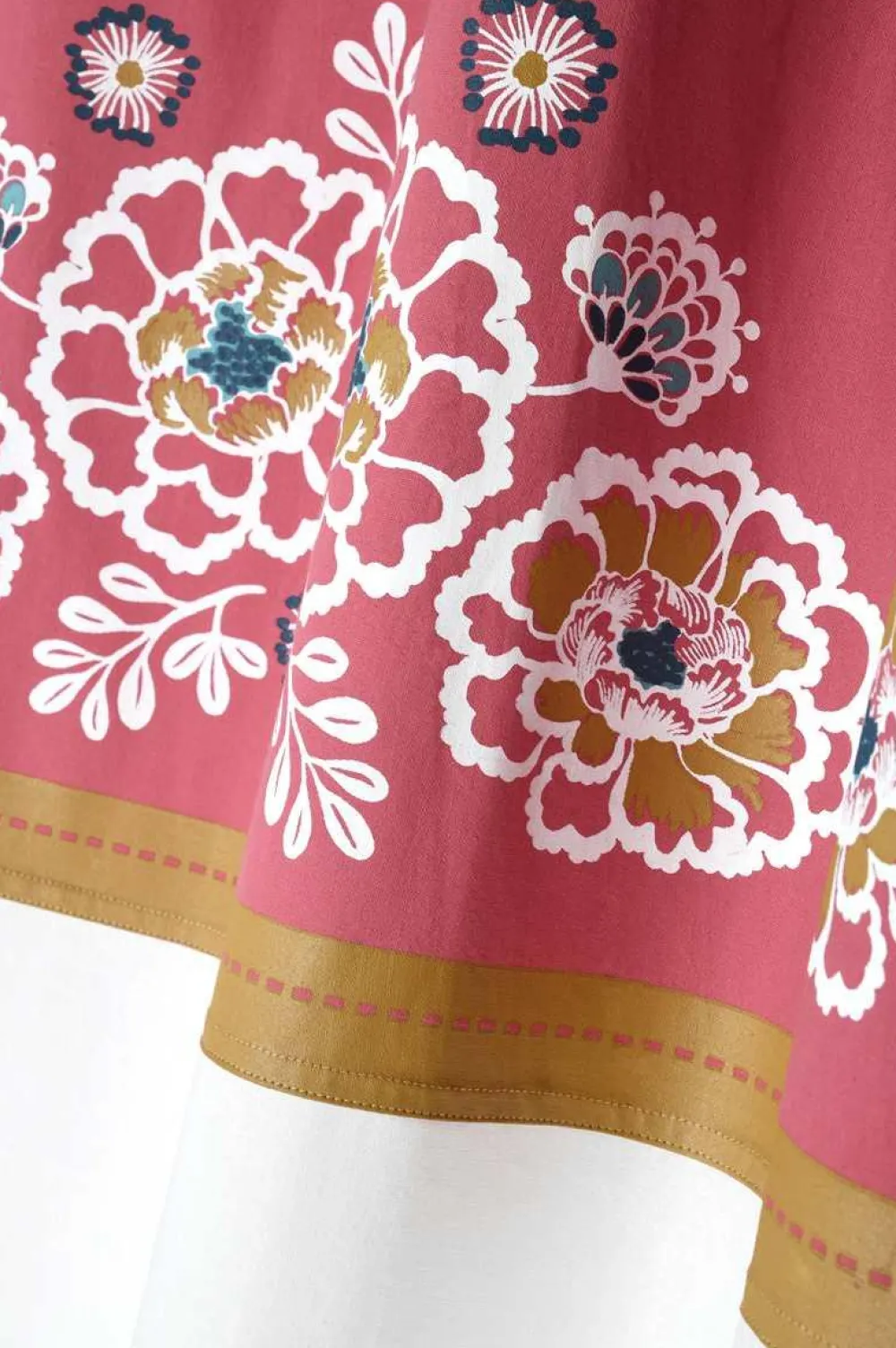 maxibazar Amaryllis Rideau 140X260Cm Multicolore- Thematiques