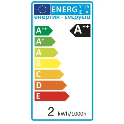Atmosphera Ampoule Led Globe Ambre G95 4W- Ampoules Deco