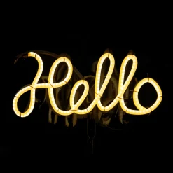 Atmosphera Ampoule Led Hello Ambre G125- Ampoules Deco