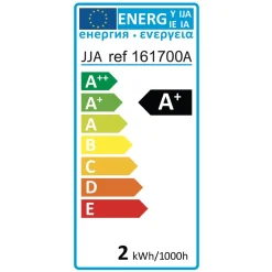 Atmosphera Ampoule Led Torsadee Ambre A60 4W- Ampoules Deco