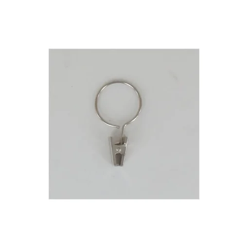 maxibazar Anneau Pince X 8 Argent- Accessoires De Penderie
