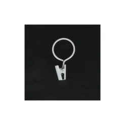maxibazar Anneau Pince X 8 Blanc- Accessoires De Penderie
