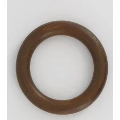 maxibazar Anneaux X 10 D20 Teinte Chene- Tringles A Rideaux Et Embouts