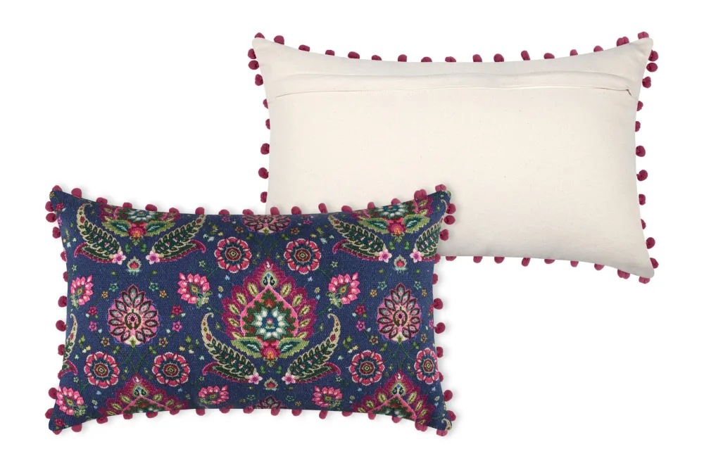 maxibazar Arbour Coussin 30X50Cm Multicolore- Coussins Deco