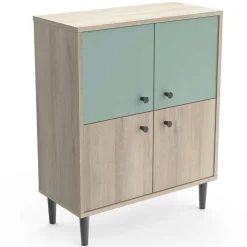 * Buffets Et Meubles Bar></noscript>Arty Buffet 4 Portes Ouv. Scandinave