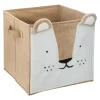 Atmosphera Bac Rangement Lion Velours- Petits Rangements
