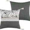 maxibazar Baleares Coussin 40X40Cm Vert- Thematiques