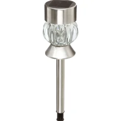 * Éclairage Et Liminaire Extérieur>Balise Solaire Inox Verre Ludel H.34Cm