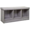 Five Meubles Modulables>Banc 3 Cases Mix Gris