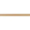 maxibazar Barre Bois 2.50M D.28Cm Naturel Vernis- Tringles A Rideaux Et Embouts