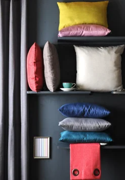 maxibazar Bea Coussin 50X50Cm Camel- Rideaux Textures Et Coussins