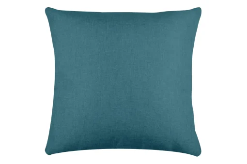 maxibazar Bea Coussin 50X50Cm Turquoise- Rideaux Textures Et Coussins