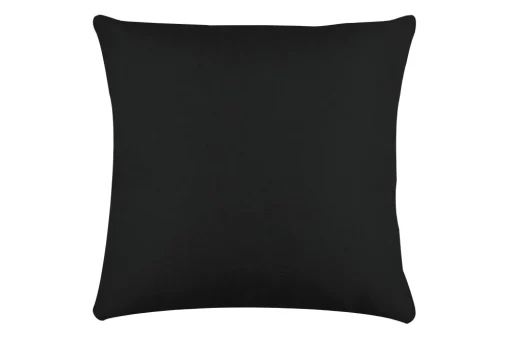 maxibazar Bea Coussn 50X50Cm Noir- Rideaux Textures Et Coussins
