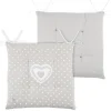 maxibazar Berenice Galette 4 Points 40X40X1.5Cm Naturel- Galettes De Chaise