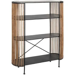 Atmosphera Étagères></noscript>Bibliotheque Etagere Manay D.121.5X41.5X156.5Cm