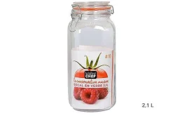 Conservation|* Bocal Hermetique Clip Metal 2.1L