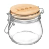 Conservation|Five Bocal Verre Avec Mots 0.5L