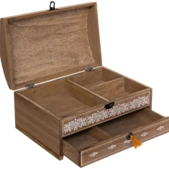 Atmosphera Boite Couture Folk- Objets De Decoration