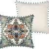 maxibazar Bombay Coussin 40X40Cm Vert- Coussins Deco