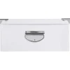 Boîte De Rangement|* Boîte Coins Metal Blanc 48X33.5X16Cm