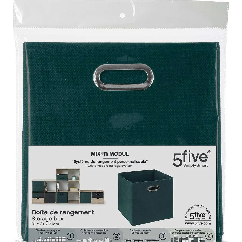 Mobiliers Modulables|* Boîte Rangement 31X31Cm Petrole