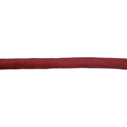 maxibazar Boudin De Porte Simple Bourrelet Velours 80Cm Rouge- Boudins De Porte