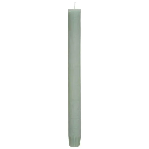 Atmosphera Bougie Baton X4 Rustic Eucalyptus H.24.5Cm- Bougies Non Parfumees Rustiques