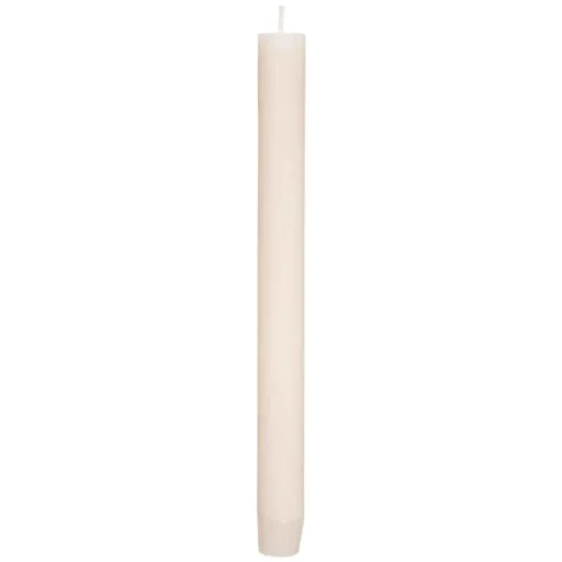 Atmosphera Bougie Baton X4 Rustic Rose H.24.5Cm- Bougies Non Parfumees Rustiques