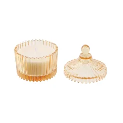 maxibazar Bougie Boheme Ecrin En Verre 6.5X9Cm- Bougies Et Diffuseurs Deco