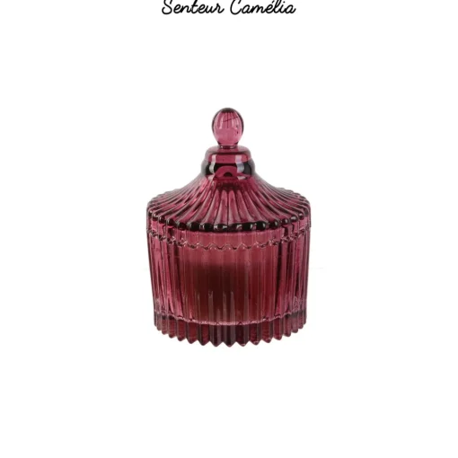 maxibazar Bougie Boheme Ecrin En Verre 6.5X9Cm- Bougies Et Diffuseurs Deco