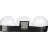 Atmosphera Bougie Boule Blanc 88G D6 X3- Bougies Blanches