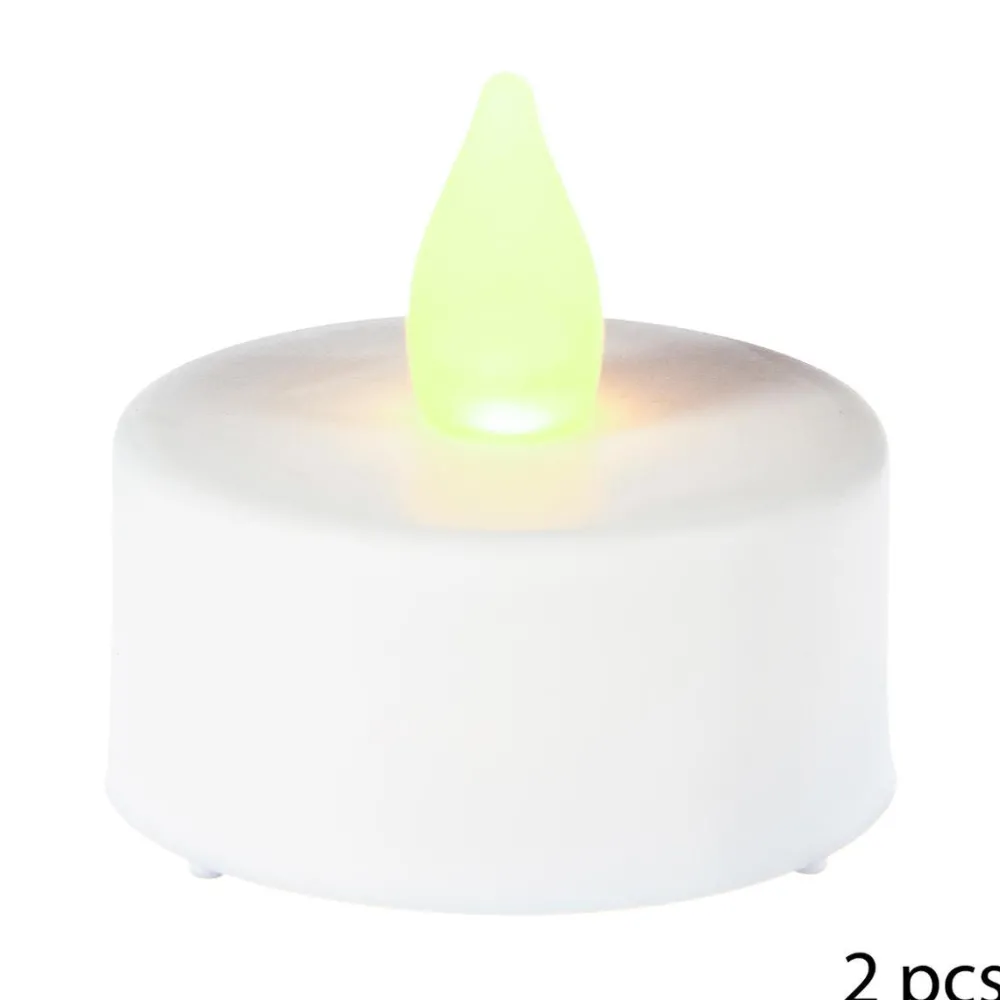 Atmosphera Bougie Chauffe Plat Led X2 Pieces- Bougies Led