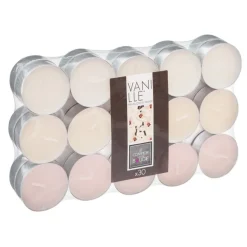 Atmosphera Bougie Chauffe Plat Parfumee Vanille X30 Pieces- Bougies Parfumees Nina
