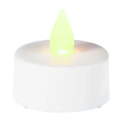 Atmosphera Bougie Led Chauffe Plat Blanc D.3.8X16Cm- Bougies Led