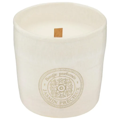 maxibazar Bougie Parfumee Ceramique Marco Jasmin 350G- Bougies Et Diffuseurs Deco