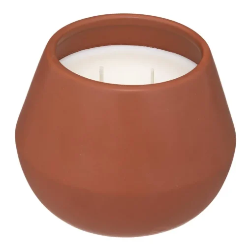 maxibazar Bougie Parfumee Ceramique Alicante Ambre 400G- Bougies, Senteurs Et Accessoires