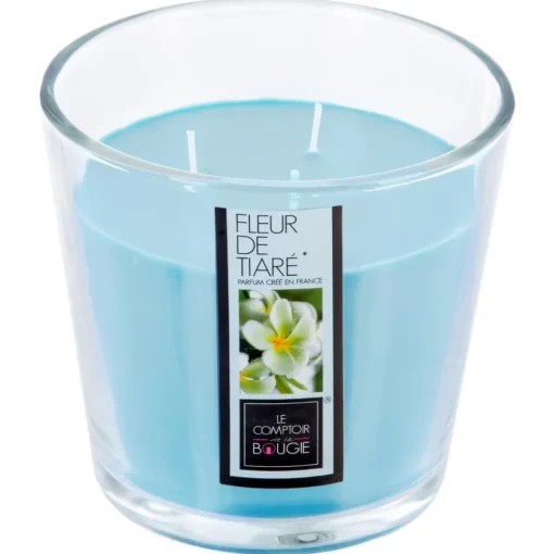Atmosphera Bougie Parfumee Verre Fleur Tiare 500G- Bougies Parfumees Nina