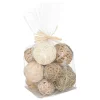 maxibazar Boule Deco Naturel Et Tresse- Objets Et Accessoires Deco