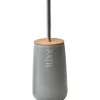 Accessoires Wc|* Brosse Dolomite Ronde Bath Gris Bambou