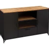 Atmosphera Buffets Et Meubles Bar>Buffet 2 Portes 2 Tiroirs Cierna D.140X45X85Cm