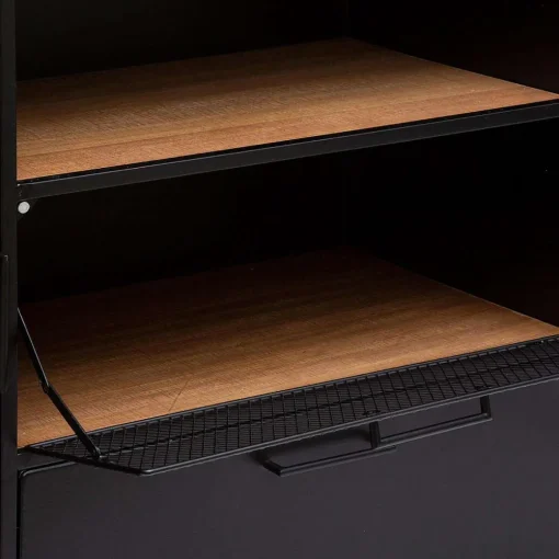 Atmosphera Buffets Et Meubles Bar>Buffet 2 Portes 2 Tiroirs Cierna D.140X45X85Cm