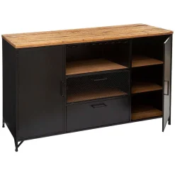 Atmosphera Buffets Et Meubles Bar></noscript>Buffet 2 Portes 2 Tiroirs Cierna D.140X45X85Cm