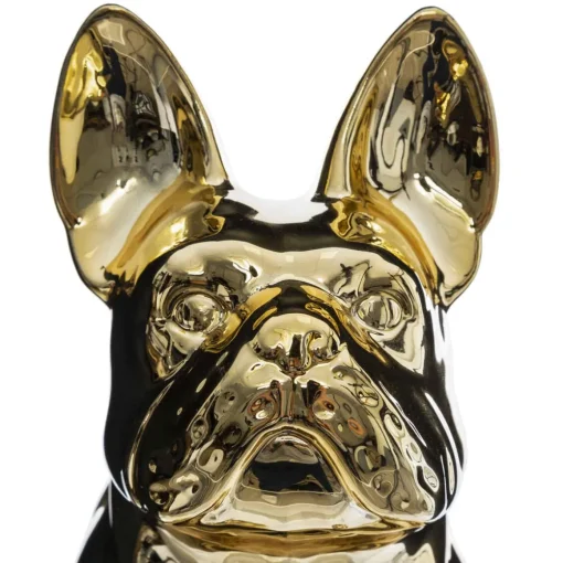 Atmosphera Bulldog Dore H.22Cm- Objets De Decoration